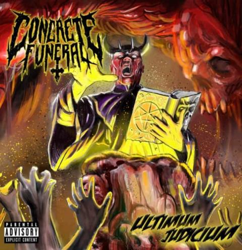 CONCRETE FUNERAL - Les détails du premier album Ultimum Judicium ; "Stabbed To Death" Lyric Video