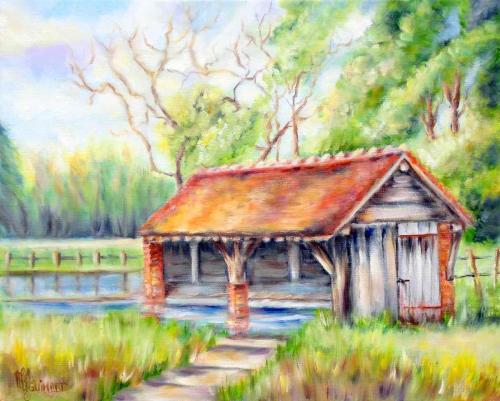 Peinture de : Monique GUIMARD