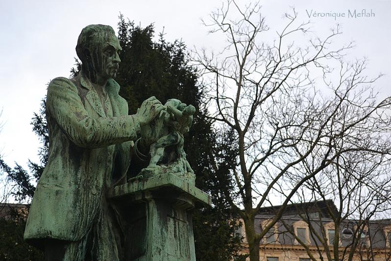 Jardin des Plantes :  Emmanuel Frémiet par Henri Gréber 