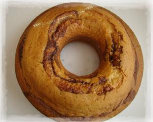 GÂTEAU MARBRÉ AU CHOCOLAT