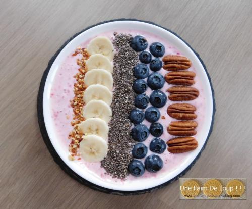 Smoothie bowl aux framboises