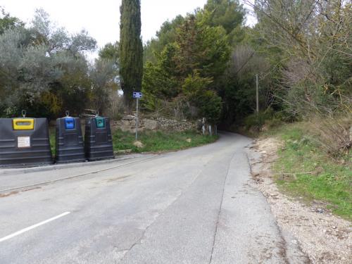 Au dessus de la Font de Mai