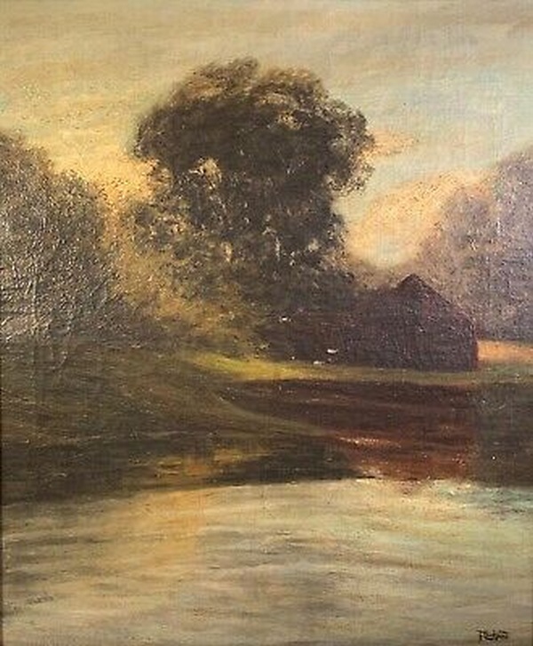 Peinture de : François-Charles Cachoud