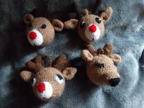 Les décos de Noël de Josiane, Marie Pierre et Marlyse