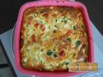 Clafoutis aux courgettes & tomates cerises