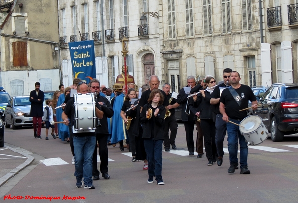 Saint Vorles a été fêté à Châtillon sur Seine....