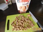 Verrine crousti fondante fraise & nutella