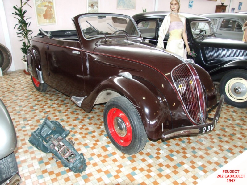 PEUGEOT CABRIOLETS ET DECOUVRABLES 1930-1983