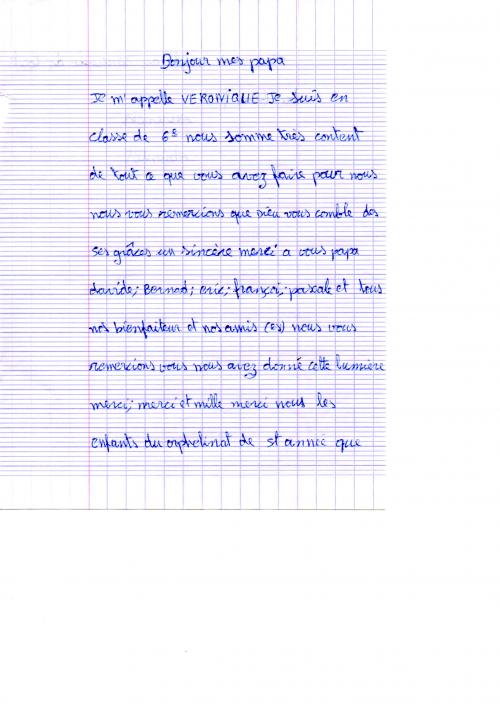 Des grands toujours reconnaissants