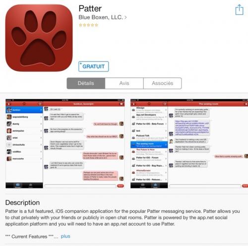 HORS LIGNE [appli] Patter