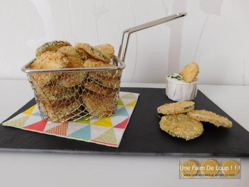 Chips de courgettes au parmesan et herbes de Provence (cuisson au four)