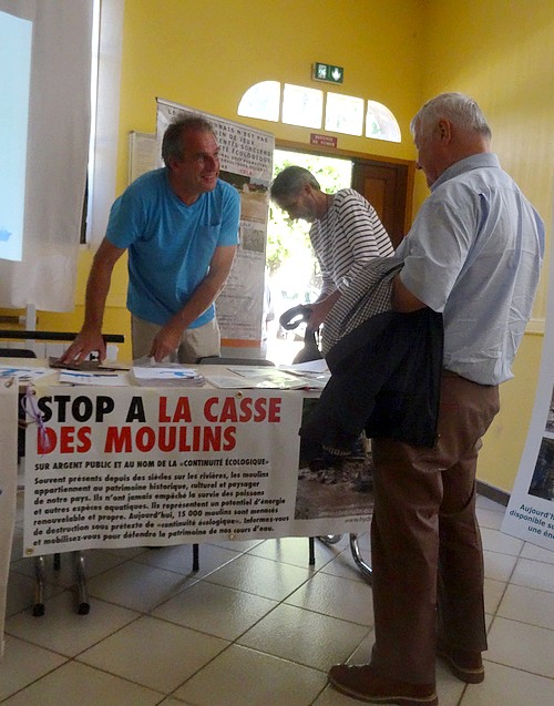 Une réunion d'information importante concernant l'effacement du bief du moulin de Belan sur Ource...