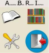 Accessible Book Reader Interface : lire un e-Book avec un seul mouvement volontaire