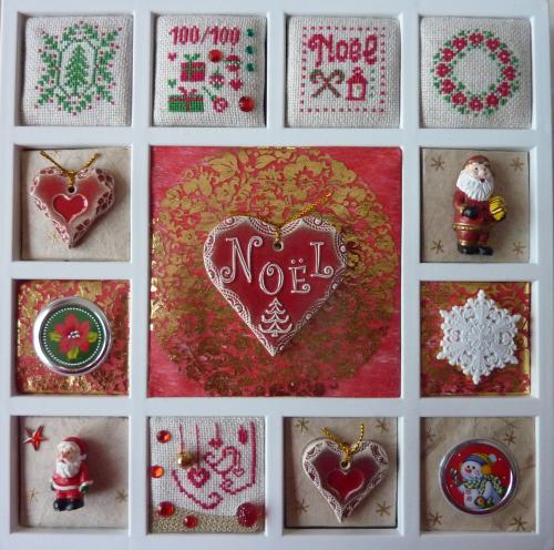 cartes et broderies NOël