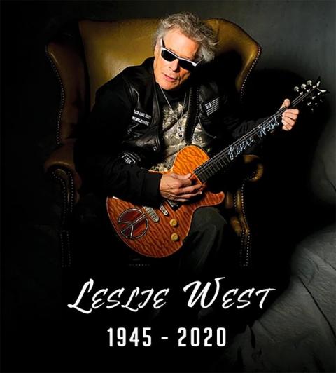 Décès de Leslie West (Mountain)