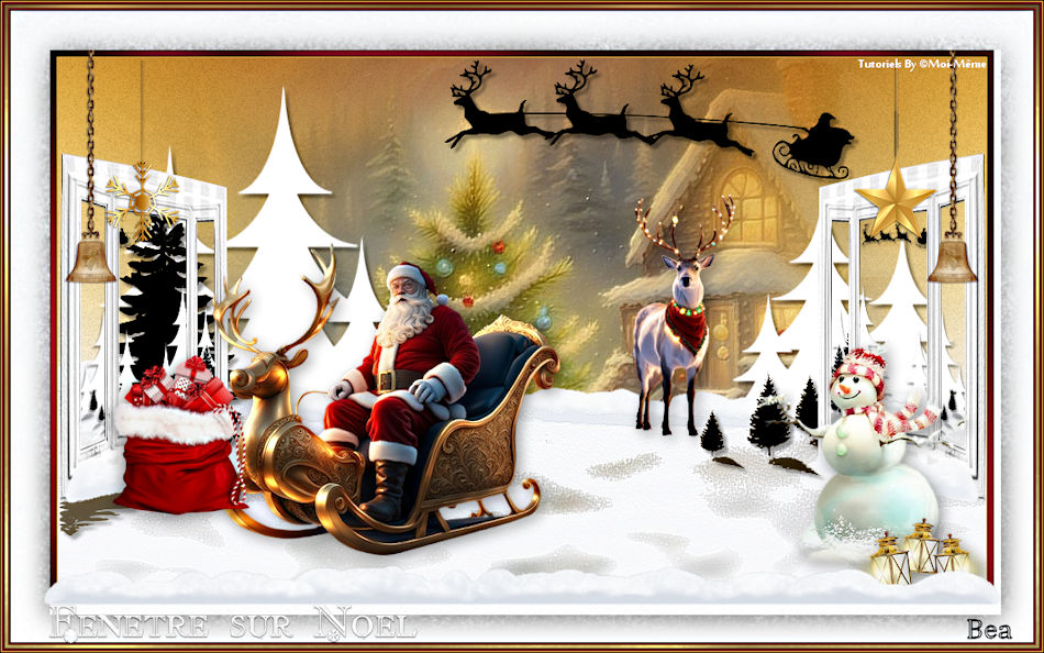 Fenêtre sur noël
