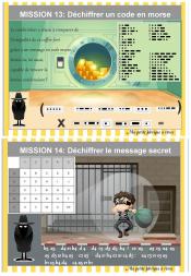 Défis mathématiques enfant escape game