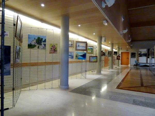 Le salon des peintres 2015 des Amis du Châtillonnais a eu un très grand succès !