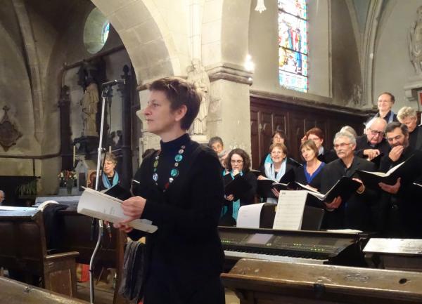 Le Chœur de Haute Côte d'Or a donné un très beau concert à Recey sur Ource