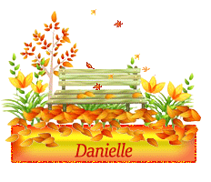 630 - Banc en automne, signature, blinkie,gif animé