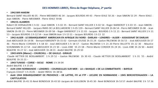 * DES HOMMES LIBRES, redécouvrir le film de Roger Stéphane