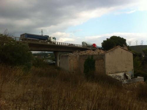 Vomis autoroutier aux portes de Marseille