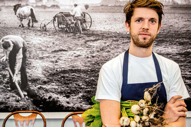 Dans le potager urbain des chefs