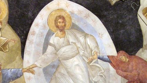 L'anastasis de Saint-Sauveur in Chora (Istanbul), œuvre byzantine (détail fresque).jpg