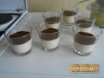Panna cotta au sirop d'érable et sa coque en chocolat