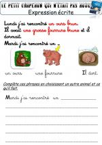 EN ROUTE POUR LA RUSSIE: 2ème ESCALE LE PETIT CHAPERON QUI N'ETAIT PAS ROUGE ET MATRIOCHKA