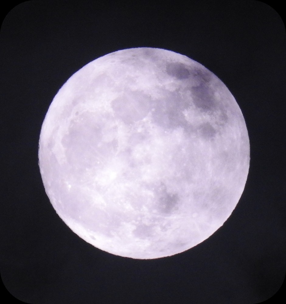 Madame la Lune, le 1er janvier 2018...