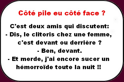 Les histoires drôles du dimanche pas pour tous !