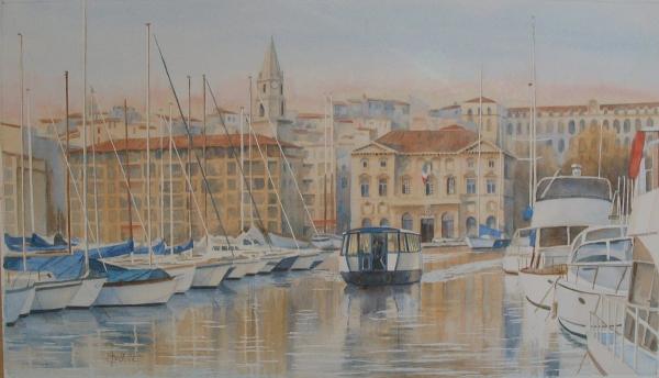 Aquarelles de : Christiane Prévost