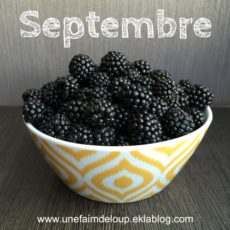 Septembre 2018 : Les fruits & Légumes de saison