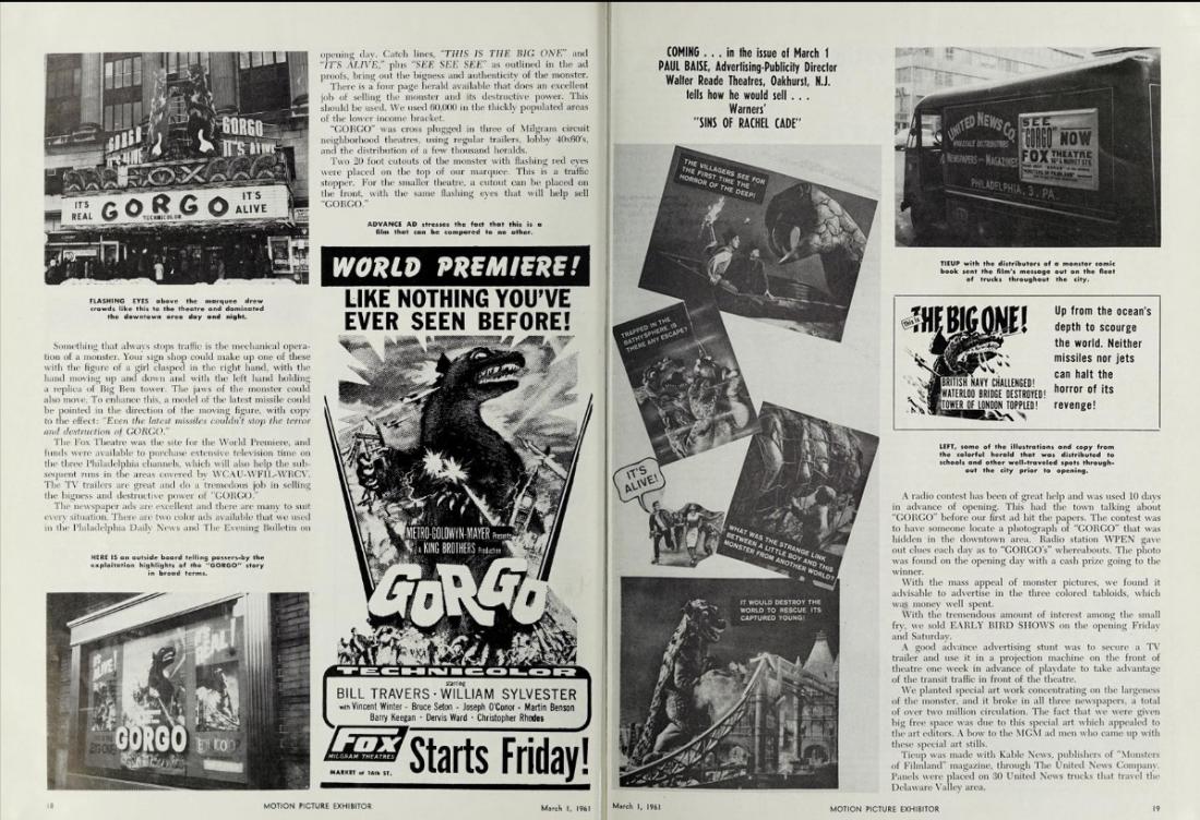 BOX OFFICE USA DU 8 FEVRIER 1961 AU 14 FEVRIER 1961