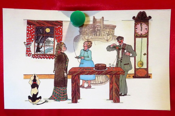 Une superbe exposition de livres de contes a eu lieu à la médiathèque Victorine de Chastenay