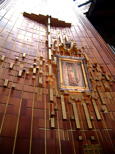 Mexico, Mont Tepeyac :  Notre-Dame de Guadalupe
