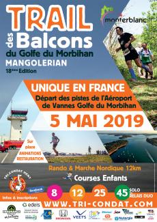 Trail des Balcons du Golfe du Morbihan - Dimanche 5 mai 2019