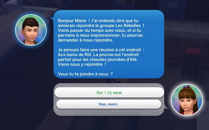 Semaine 1 - Quartier Willow Creek - Foyer Meilleurs amis pour la vie