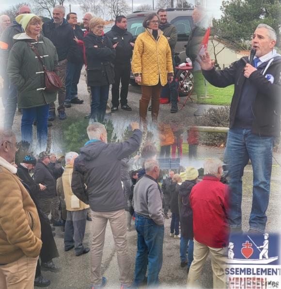 Mobilisation le 27 janvier 2024 avec les agriculteurs, à St Hilaire de Riez