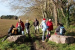 La randonnée du 16 décembre à Bénouville