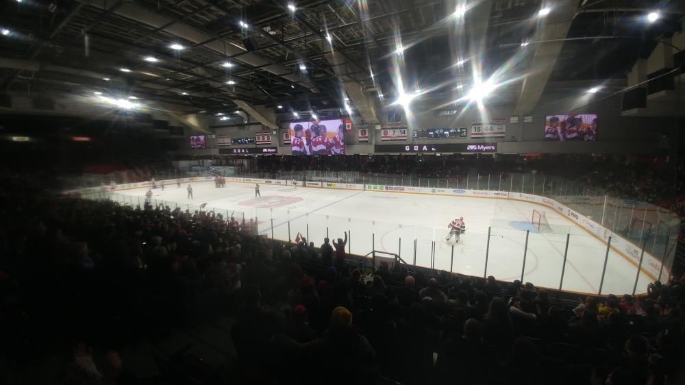 Oshawa Generals versus Ottawa 67's at TD Place on February 23rd 2024