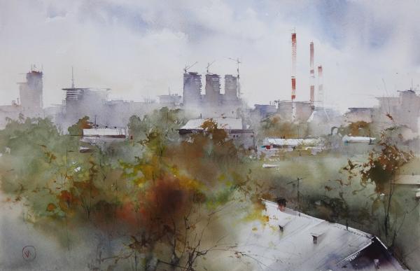 Aquarelles de : 