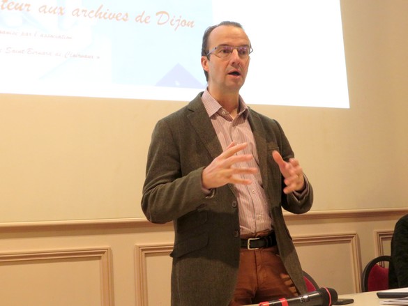 "La Randonnée saint Bernard" a présenté ses objectifs et a proposé une conférence d'Edouard Bouyé sur Dante et saint Bernard