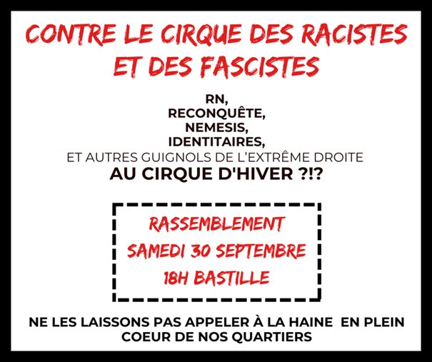 La préfecture de Paris interdit la « manifestation contre le racisme