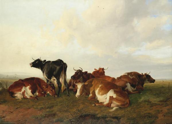 Peinture de :Thomas Sidney Cooper 