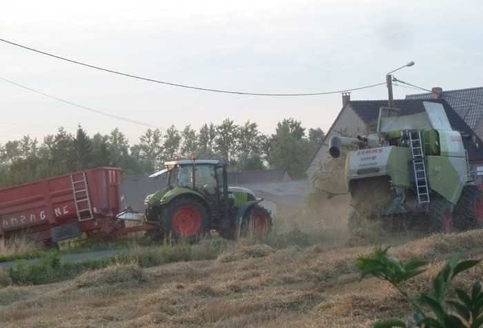 Les moissons ...