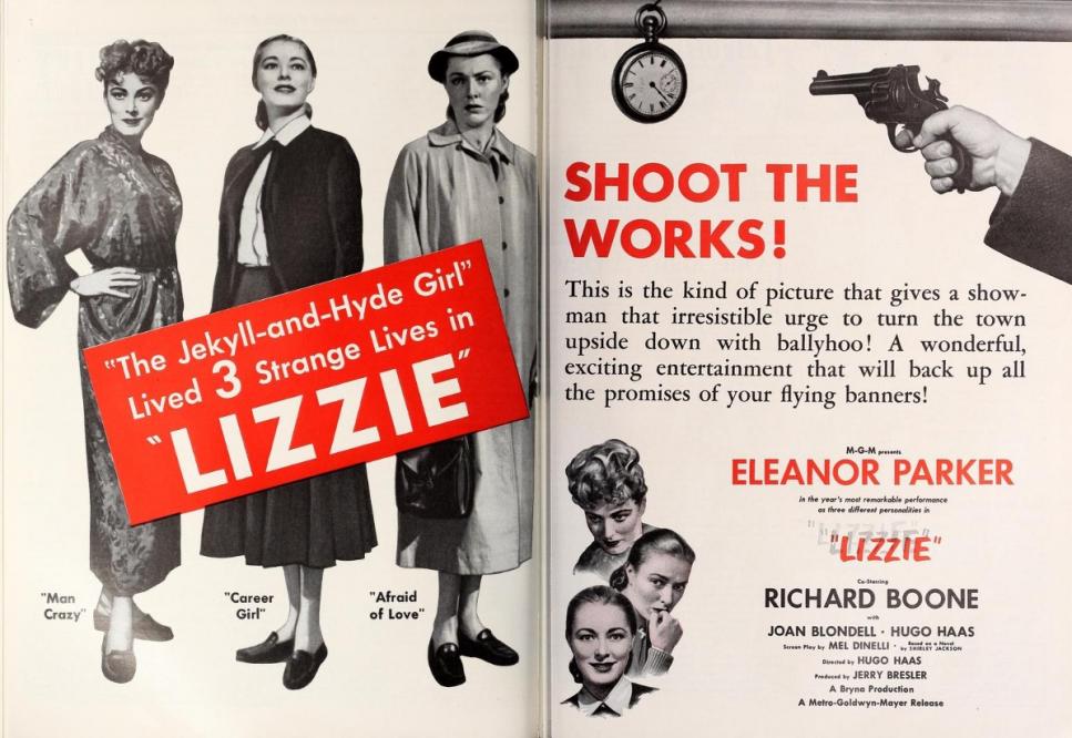 LIZZIE  BOX OFFICE USA 1957