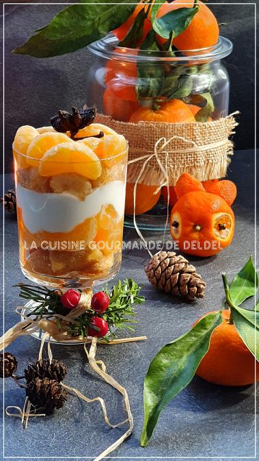 COMME UN TIRAMISU A LA CLEMENTINE DE CORSE  A L'ANIS