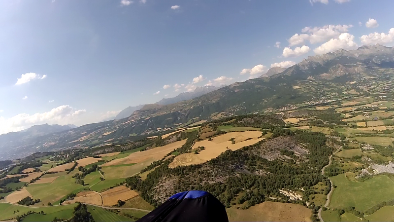 La course avec le vent